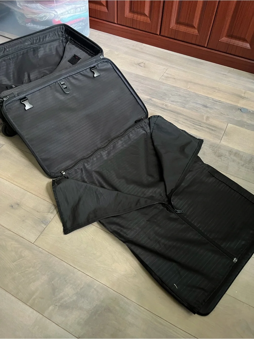 Tumi Black Rolling Travel Garment Bag